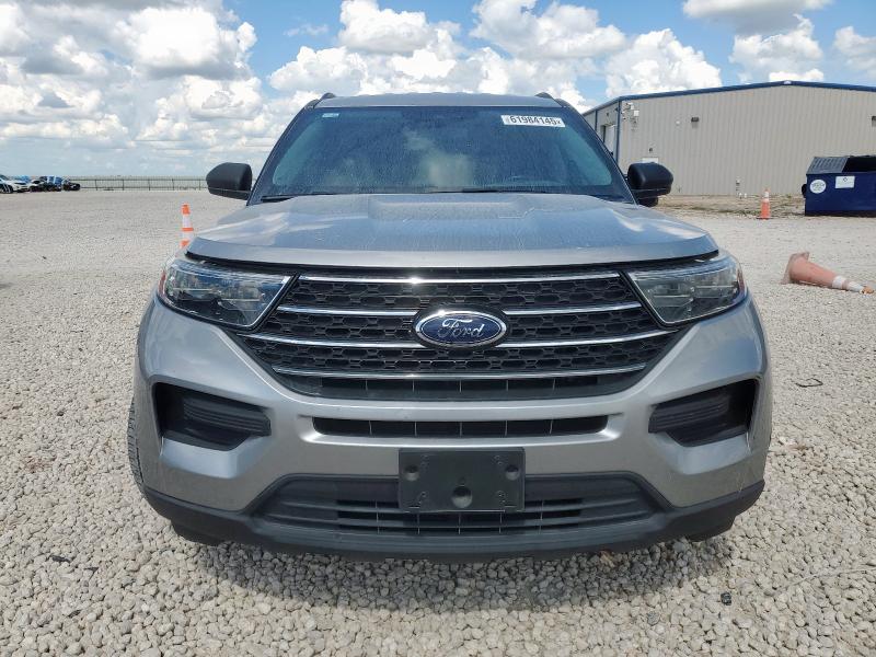 1FMSK7DHXMGA52157 - 2021 FORD EXPLORER XLT SILVER photo 5