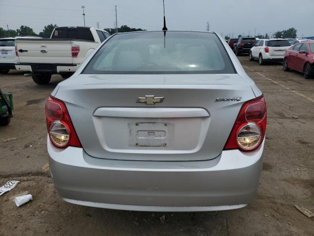 1G1JA5SH4C4111464 - 2012 CHEVROLET SONIC LS SILVER photo 6