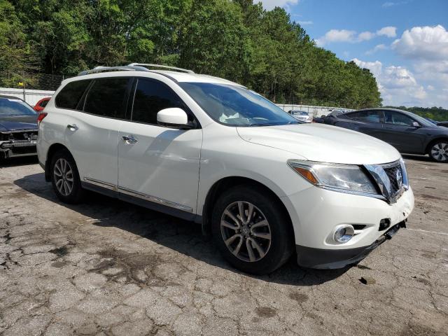 5N1AR2MN9GC635704 - 2016 NISSAN PATHFINDER S WHITE photo 4