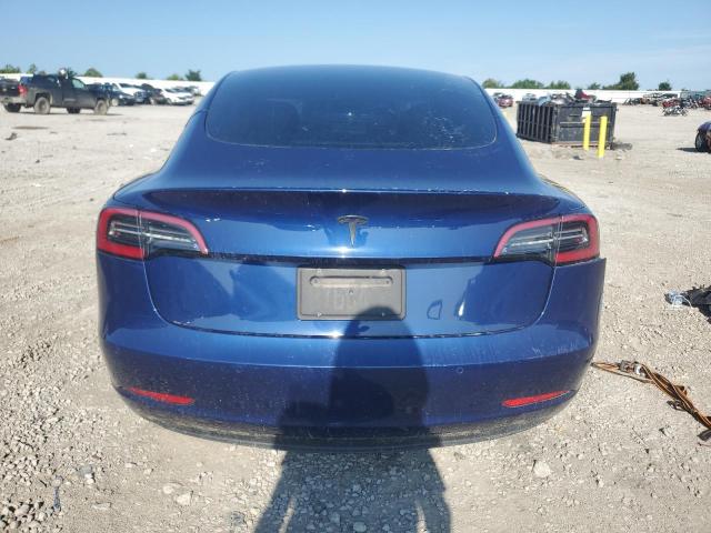 5YJ3E1EA7MF914792 - 2021 TESLA MODEL 3 BLUE photo 6