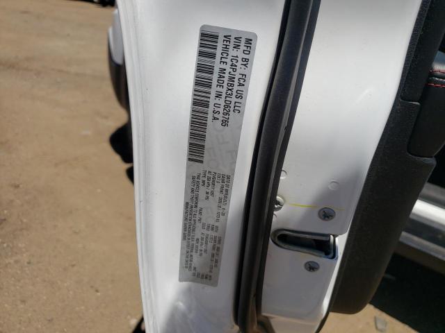 1C4PJMBX3LD626765 - 2020 JEEP CHEROKEE TRAILHAWK 白色 照片 12