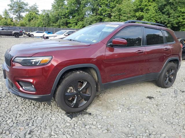 1C4PJMLB3MD136444 - 2021 JEEP CHEROKEE LATITUDE PLUS BURGUNDY photo 1