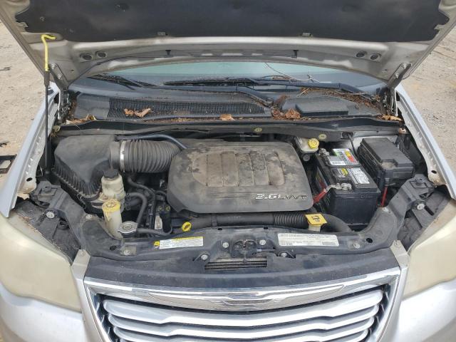 2A4RR8DG6BR603945 - 2011 CHRYSLER TOWN & COU TOURING L SILVER photo 12
