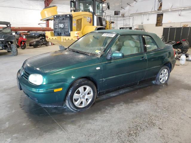 3VWDC21V61M813756 - 2001 VOLKSWAGEN CABRIO GLX 绿色 照片 1