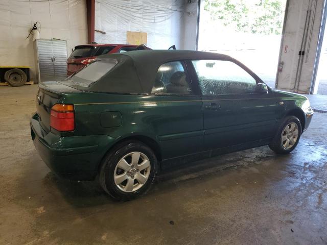 3VWDC21V61M813756 - 2001 VOLKSWAGEN CABRIO GLX 绿色 照片 3