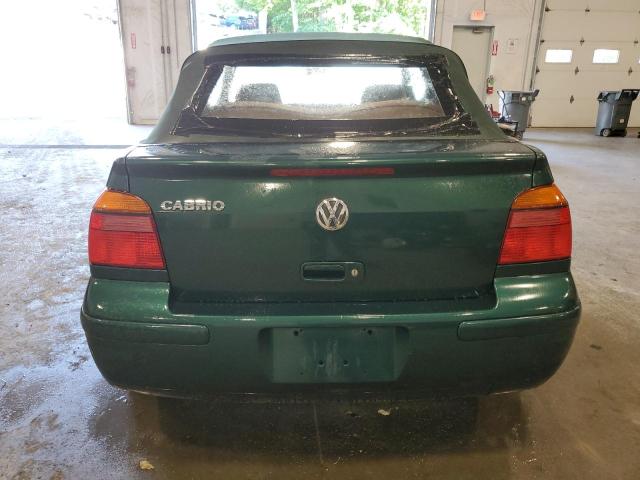 3VWDC21V61M813756 - 2001 VOLKSWAGEN CABRIO GLX 绿色 照片 6