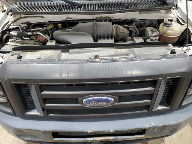 1FTNE1EW1CDA23438 - 2012 FORD ECONOLINE E150 VAN WHITE photo 12