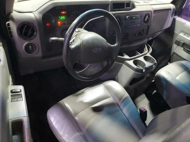 1FTNE1EW1CDA23438 - 2012 FORD ECONOLINE E150 VAN WHITE photo 8