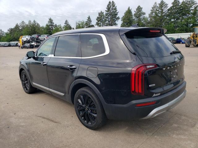 5XYP5DHC4MG133897 - 2021 KIA TELLURIDE SX BLACK photo 2