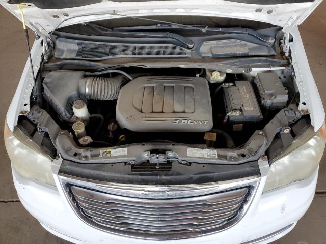 2C4RC1CG8DR815927 - 2013 CHRYSLER TOWN & COU TOURING L WHITE photo 12