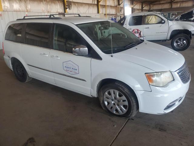 2C4RC1CG8DR815927 - 2013 CHRYSLER TOWN & COU TOURING L WHITE photo 4