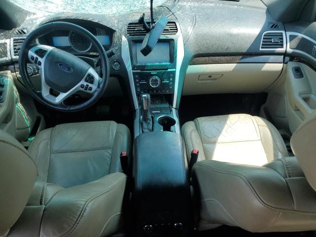 1FM5K8F89FGA04829 - 2015 FORD EXPLORER LIMITED MAROON photo 8