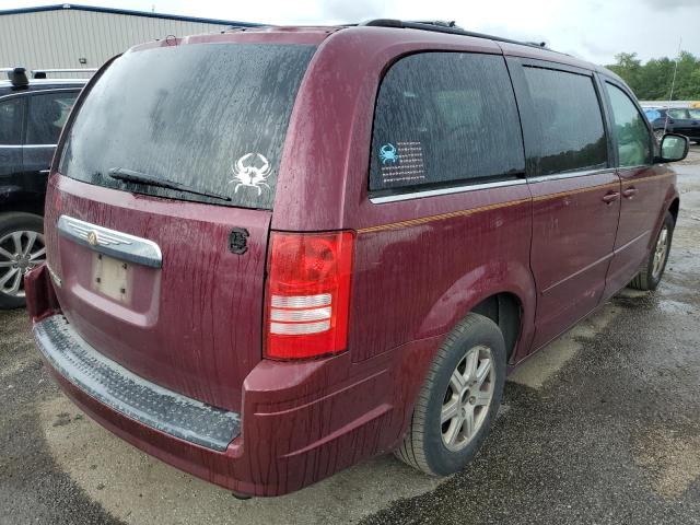 2A8HR54P28R827134 - 2008 CHRYSLER TOWN & COU TOURING MAROON photo 3