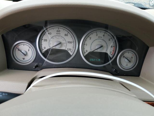 2A8HR54P28R827134 - 2008 CHRYSLER TOWN & COU TOURING MAROON photo 9