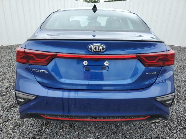 3KPF34AD1ME341401 - 2021 KIA FORTE GT LINE BLUE photo 6