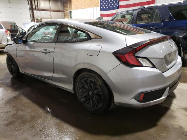 2HGFC3A37JH356925 - 2018 HONDA CIVIC EX SILVER photo 2