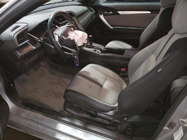 2HGFC3A37JH356925 - 2018 HONDA CIVIC EX SILVER photo 7