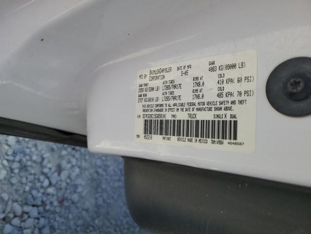 3D7KS28C15G858101 - 2005 DODGE RAM 2500 ST WHITE photo 12