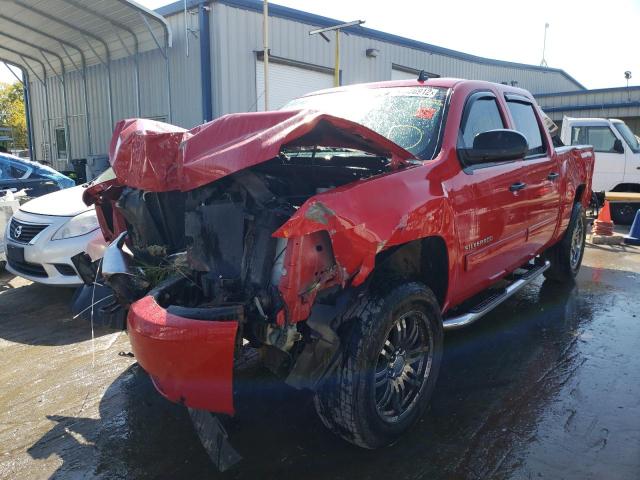 3GCPKSE33BG326574 - 2011 CHEVROLET SILVERADO K1500 LT RED photo 2