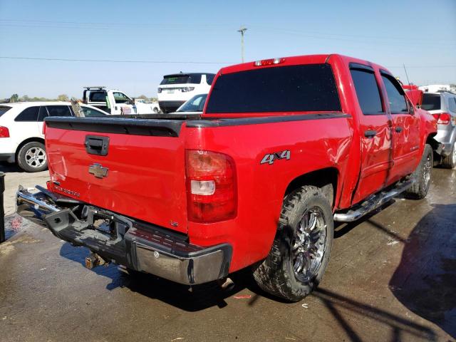 3GCPKSE33BG326574 - 2011 CHEVROLET SILVERADO K1500 LT RED photo 4