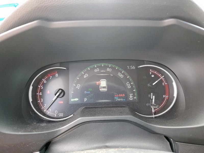 2T3H1RFV1PW261280 - 2023 TOYOTA RAV4 LE CHARCOAL photo 9