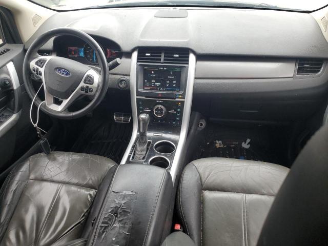 2FMDK4AK9BBA50489 - 2011 FORD EDGE SPORT BLUE photo 8