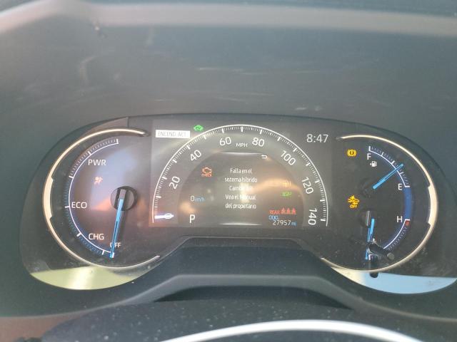 JTMRWRFV0RD270512 - 2024 TOYOTA RAV4 XLE WHITE photo 9