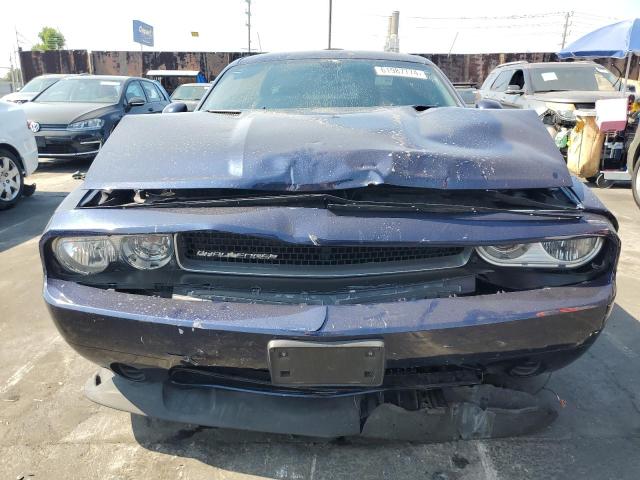 2C3CDYAG7EH298677 - 2014 DODGE CHALLENGER SXT BLUE photo 5