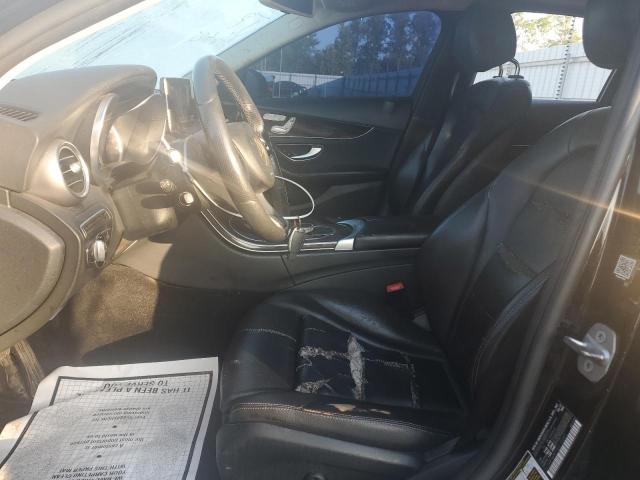 55SWF4KB7HU210587 - 2017 MERCEDES-BENZ C 300 4MATIC BLACK photo 7