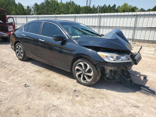 1HGCR2F86GA000540 - 2016 HONDA ACCORD EXL BLACK photo 4
