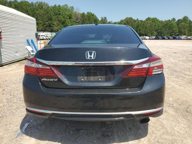 1HGCR2F86GA000540 - 2016 HONDA ACCORD EXL BLACK photo 6