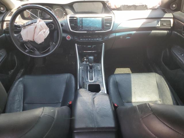 1HGCR2F86GA000540 - 2016 HONDA ACCORD EXL BLACK photo 8