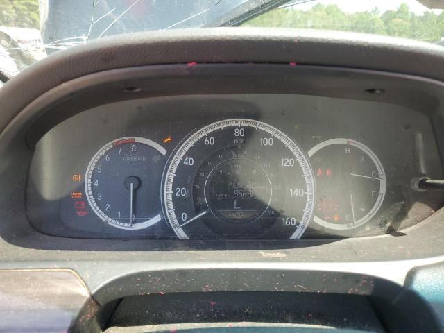 1HGCR2F86GA000540 - 2016 HONDA ACCORD EXL BLACK photo 9