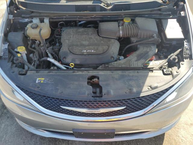 2C4RC1BG2HR745378 - 2017 CHRYSLER PACIFICA TOURING L SILVER photo 12