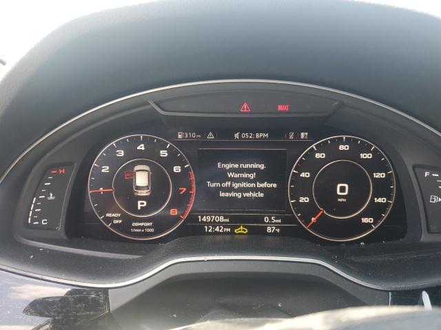 WA1VAAF7XHD059360 - 2017 AUDI Q7 PRESTIGE SILVER photo 9