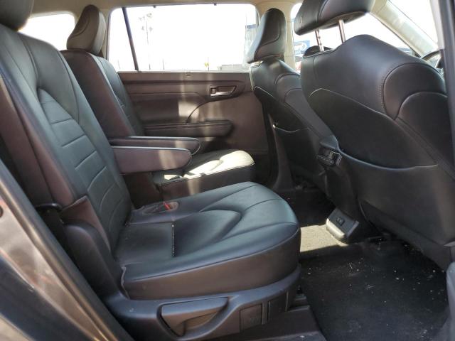 5TDGZRBH8LS016573 - 2020 TOYOTA HIGHLANDER XLE GRAY photo 10