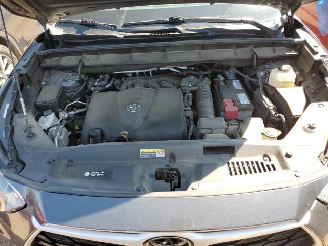 5TDGZRBH8LS016573 - 2020 TOYOTA HIGHLANDER XLE GRAY photo 11