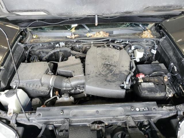 3TMCZ5AN0KM217641 - 2019 TOYOTA TACOMA DOUBLE CAB GRAY photo 11