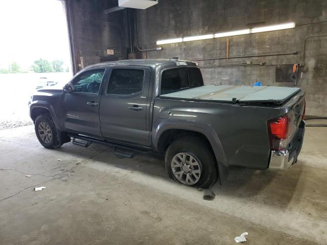 3TMCZ5AN0KM217641 - 2019 TOYOTA TACOMA DOUBLE CAB GRAY photo 2