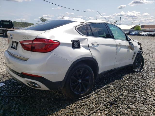 5UXKU2C50K0Z63076 - 2019 BMW X6 XDRIVE35I WHITE photo 3