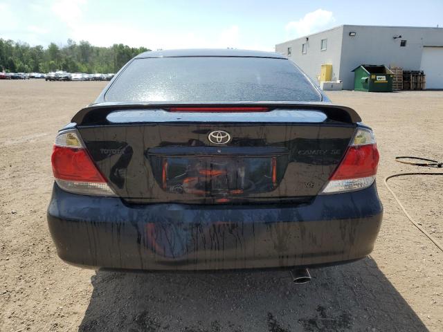 4T1BA32K85U509996 - 2005 TOYOTA CAMRY SE შავი ფოტო 6