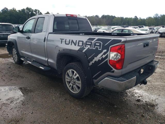 5TFRM5F18EX079084 - 2014 TOYOTA TUNDRA DOUBLE CAB SR/SR5 SILVER photo 2