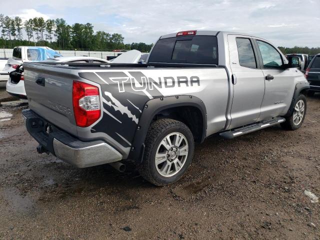 5TFRM5F18EX079084 - 2014 TOYOTA TUNDRA DOUBLE CAB SR/SR5 SILVER photo 3