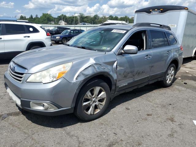 4S4BRBKC8B3432818 - 2011 SUBARU OUTBACK 2.5I LIMITED SILVER photo 1