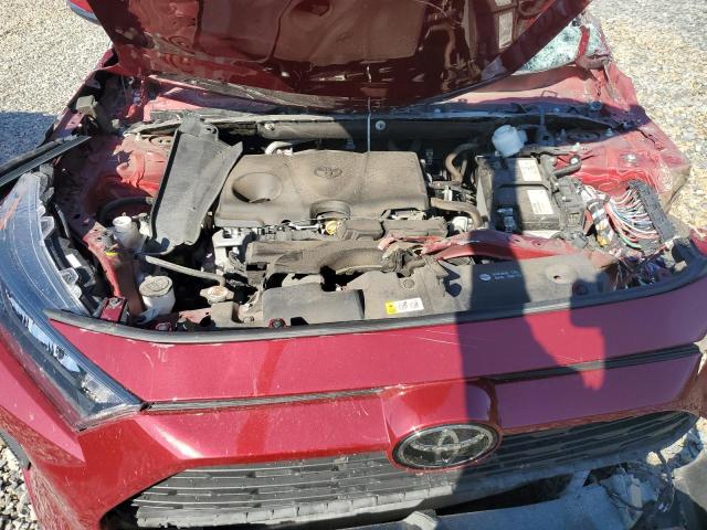 2T3G1RFV1KW056384 - 2019 TOYOTA RAV4 LE BURGUNDY photo 12