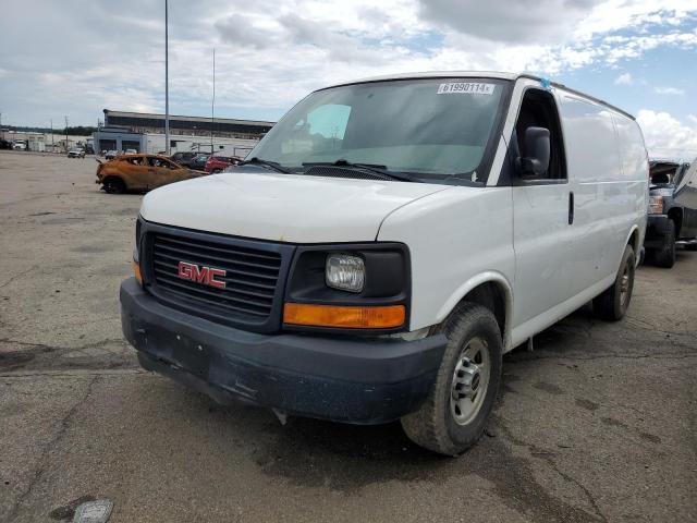 1GTW7FCA9E1151708 - 2014 GMC SAVANA G2500 WHITE photo 1