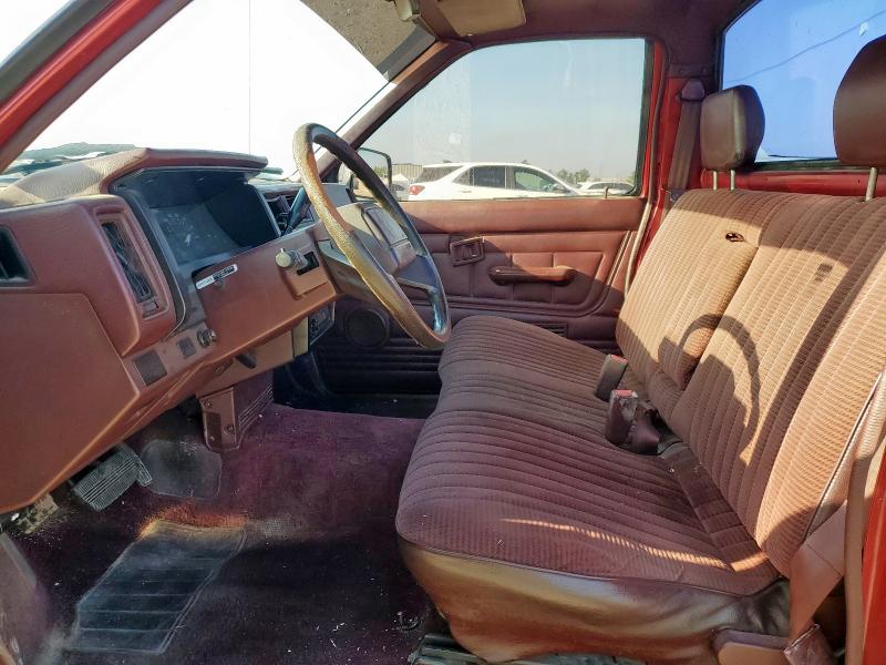 1N6SD11S7MC415918 - 1991 NISSAN TRUCK SHORT WHEELBASE RED photo 7