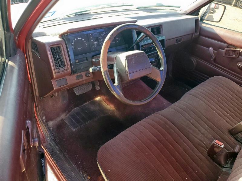 1N6SD11S7MC415918 - 1991 NISSAN TRUCK SHORT WHEELBASE RED photo 8