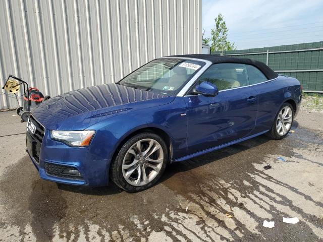 WAUWFAFHXEN004639 - 2014 AUDI A5 PRESTIGE BLUE photo 1