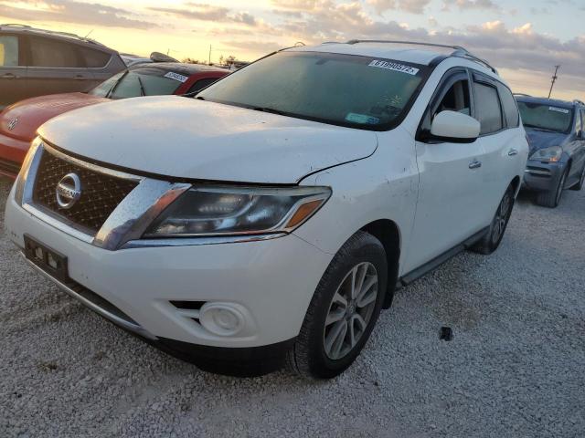 5N1AR2MM0DC642687 - 2013 NISSAN PATHFINDER S WHITE photo 2